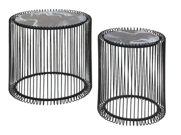 WIRE - Stained glass high side table by KARE Design - view 2